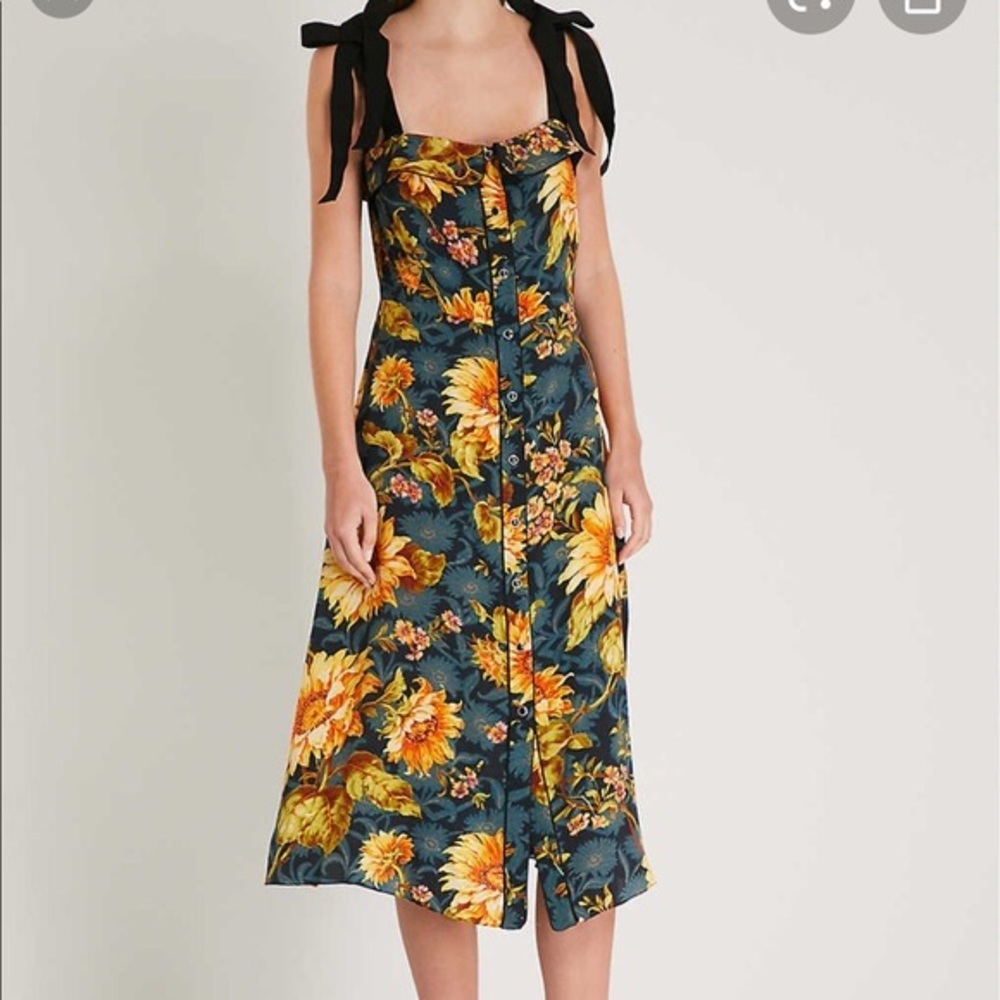 NWT Sandro Floral Dress - Picture 4 of 8